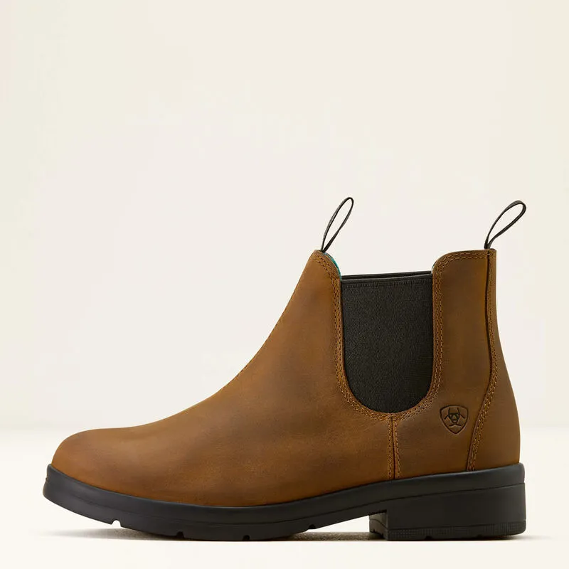 Ariat Youth Whitby Chelsea Boot Chocolate-1