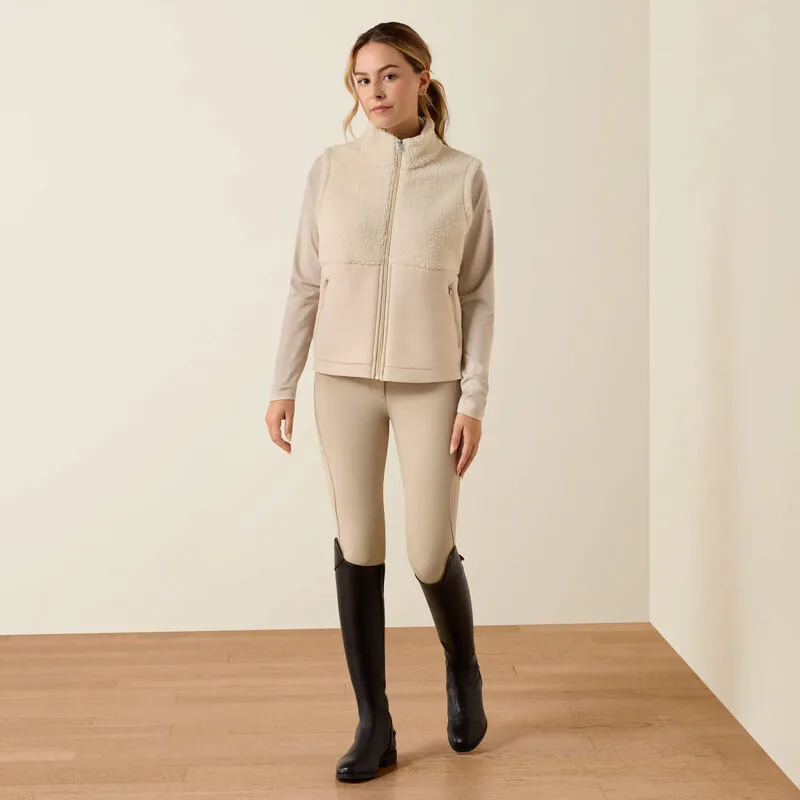 Ariat Youth Laviolette Full Zip Vest Almond Milk-2
