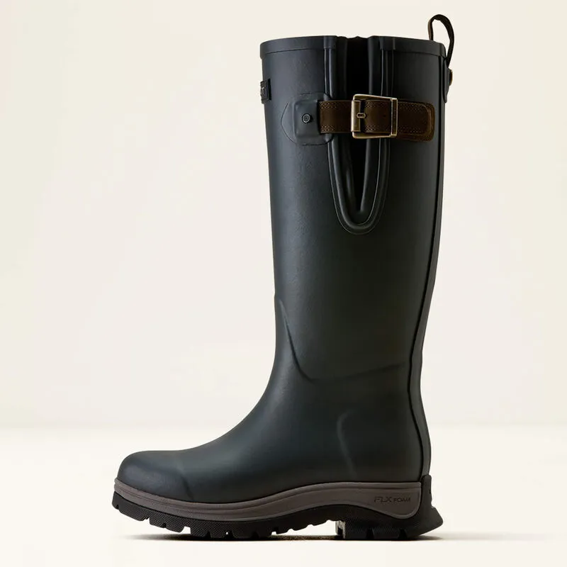 Ariat Womens Woodstock Insulated Rubber Boot Deep Navy-1