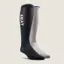 AriatAriatTEK Essential Performance Sock 2 Pair Black Zinc