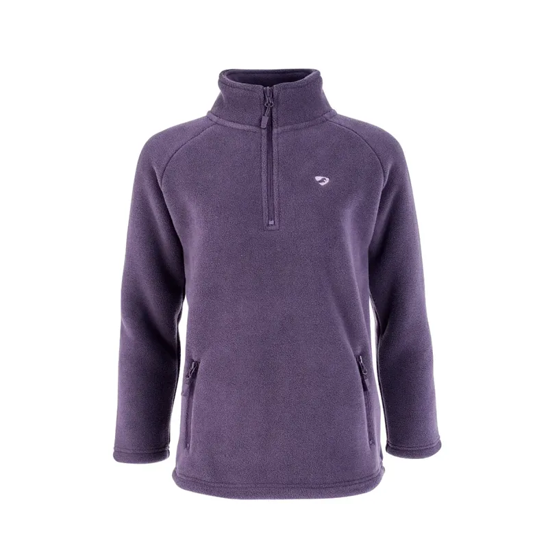 Aubrion Restore Half Zip Fleece - Young Rider Purple