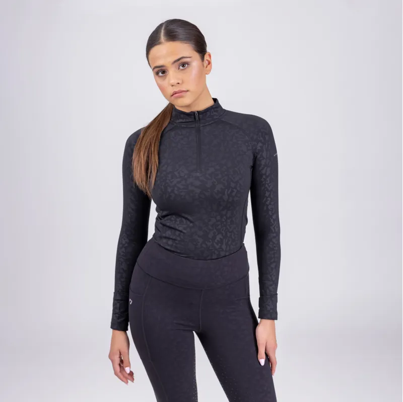 Aubrion Revive Winter Base Layer Charcoal-1