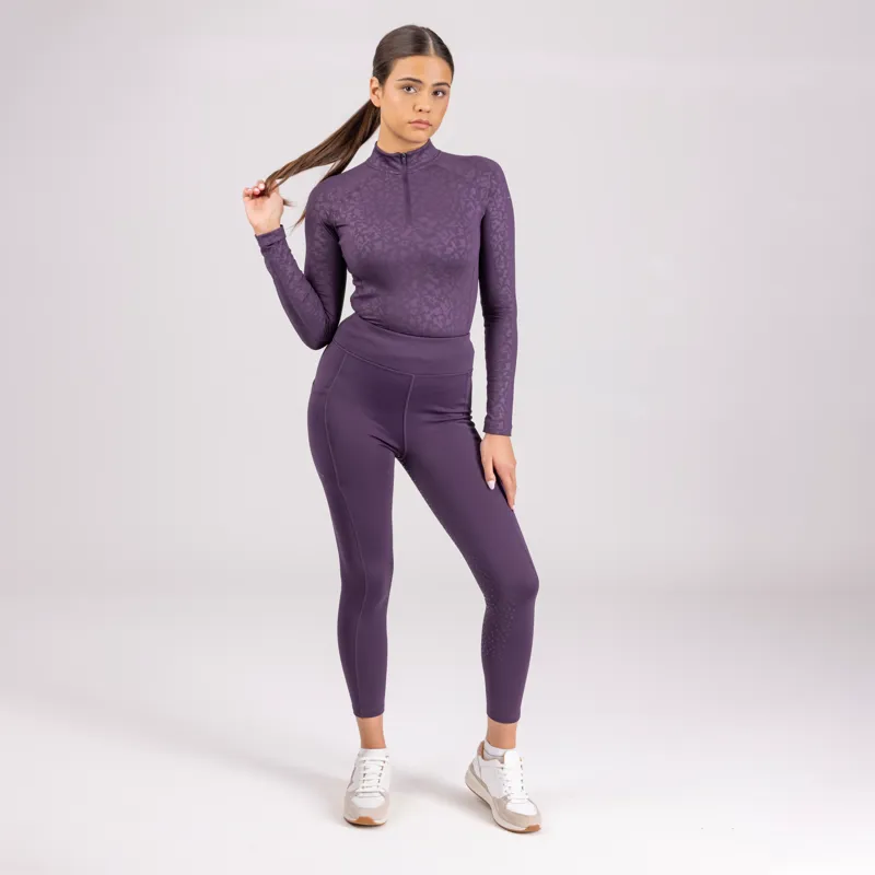 Aubrion Revive Winter Base Layer Purple-4