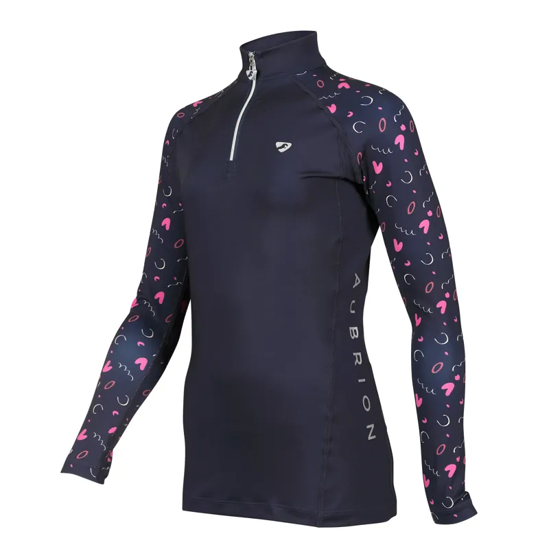 Aubrion Hyde Park Base Layer - Young Rider Doodle-1