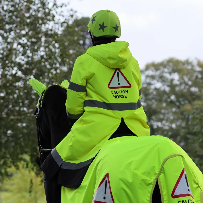EQUI-FLECTOR All Weather Robe Yellow-2