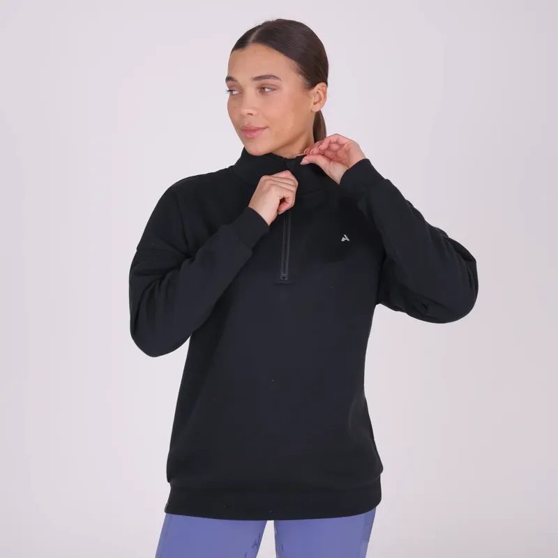Aubrion React Half Zip Sweatshirt Shadow-2