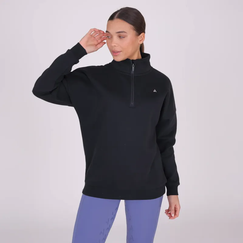 Aubrion React Half Zip Sweatshirt Shadow-3