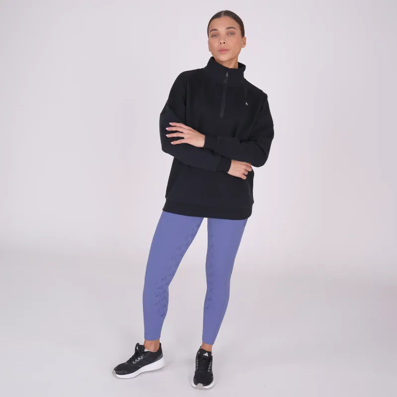 Aubrion React Half Zip Sweatshirt Shadow-4