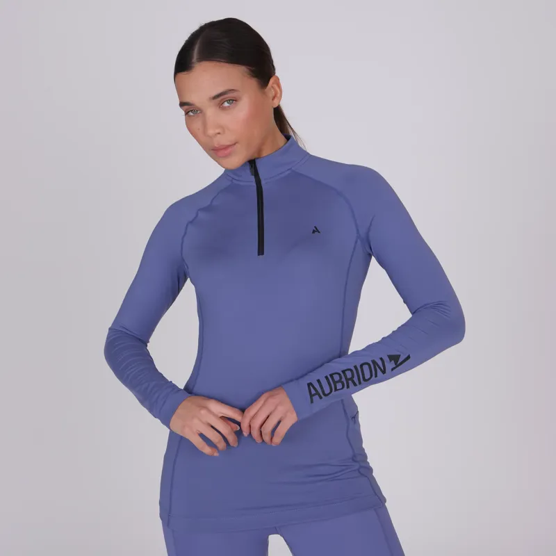 Aubrion React Winter Base Layer in Sky -1