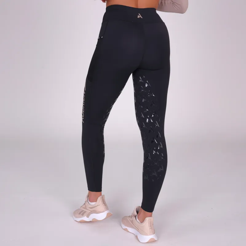 Aubrion Non-Stop Riding Tights in Shadow -1