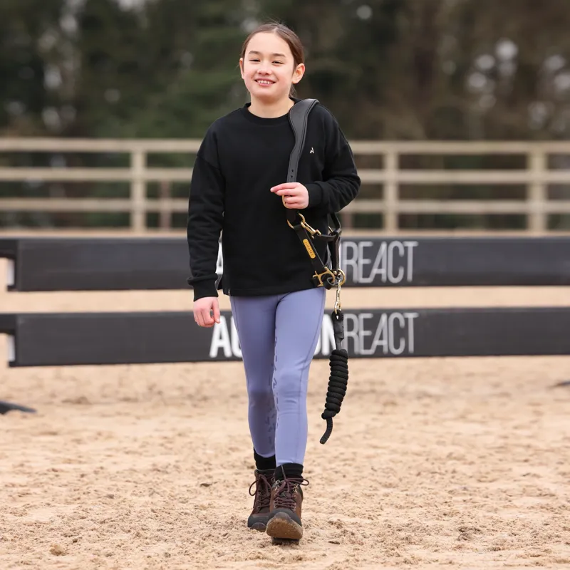 Aubrion React Young Rider Sweatshirt in Shadow-2