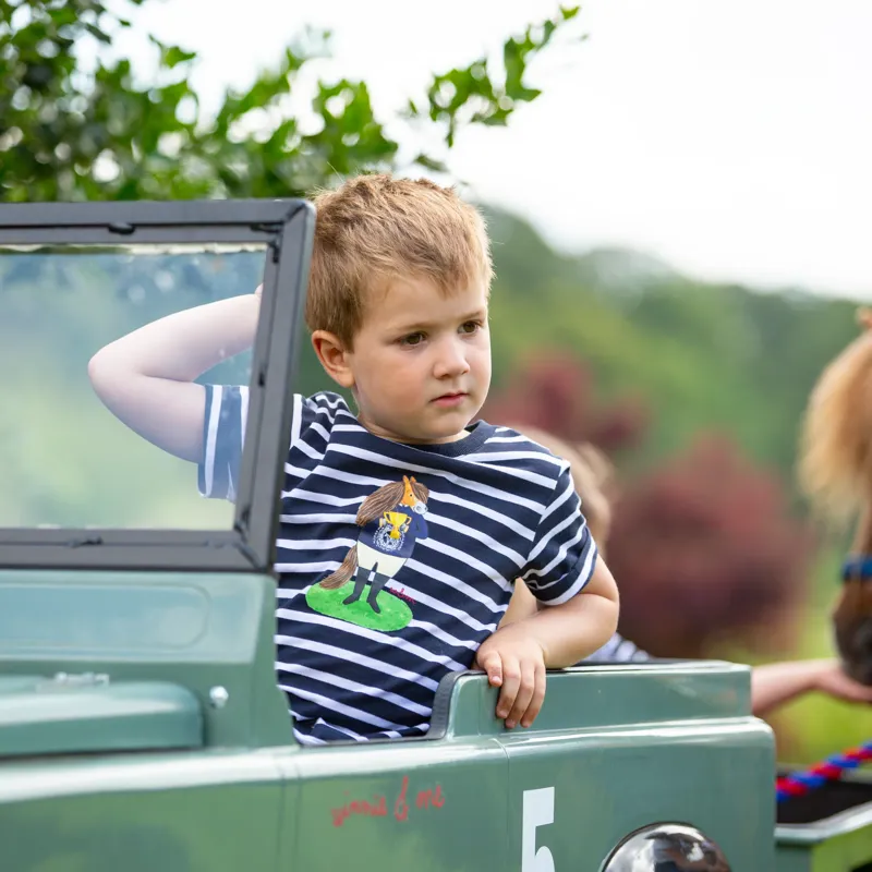 Winnie and Me T- Shirt Navy-2