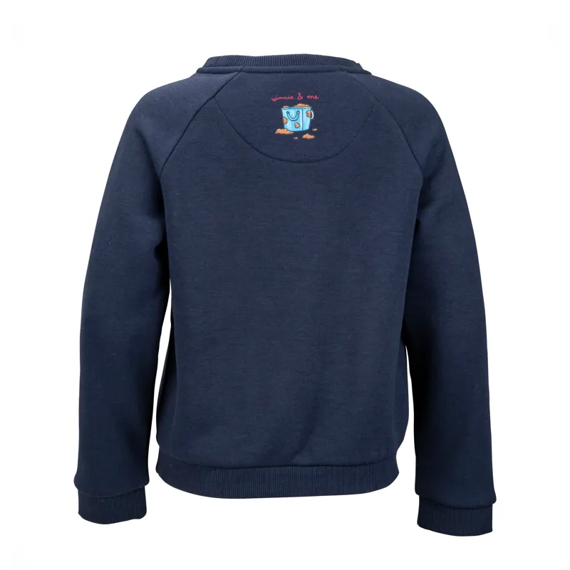 Winne and  Me Sweatshirt Navy-1
