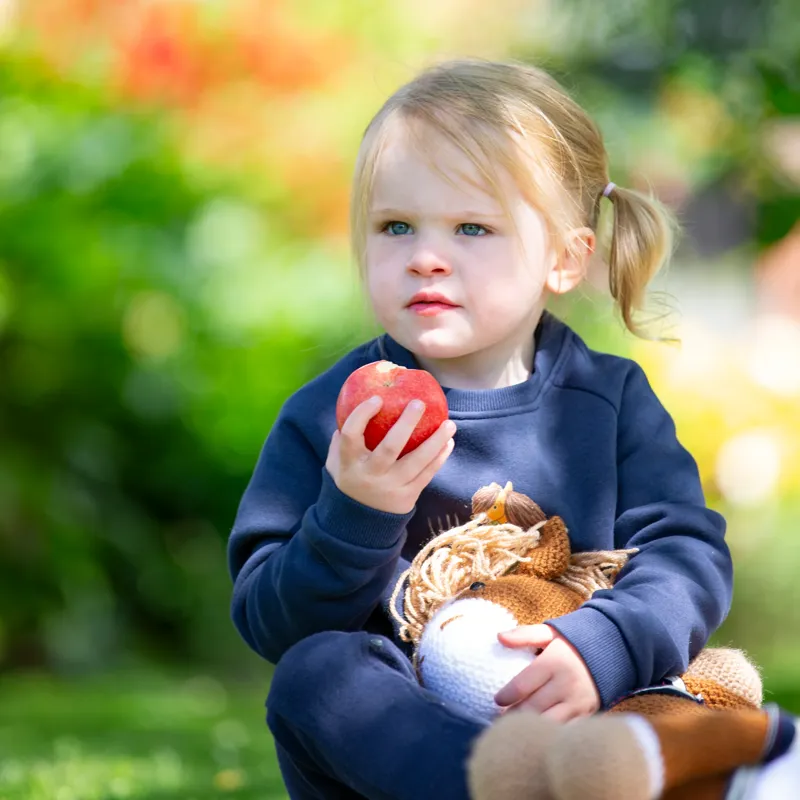 Winne and  Me Sweatshirt Navy-2