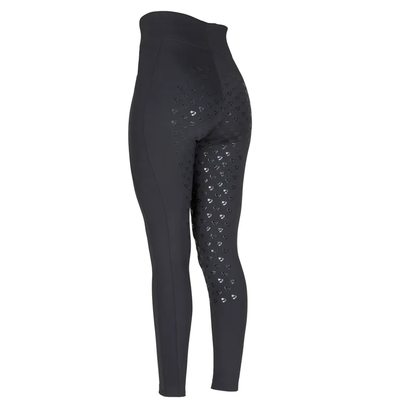 Aubrion Eltar Riding Tights - Young Rider Black -2