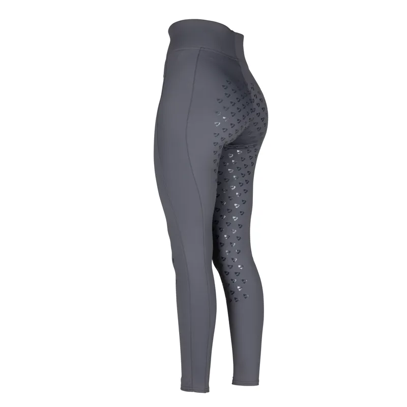 Aubrion Eltar Riding Tights - Young Rider Grey-2