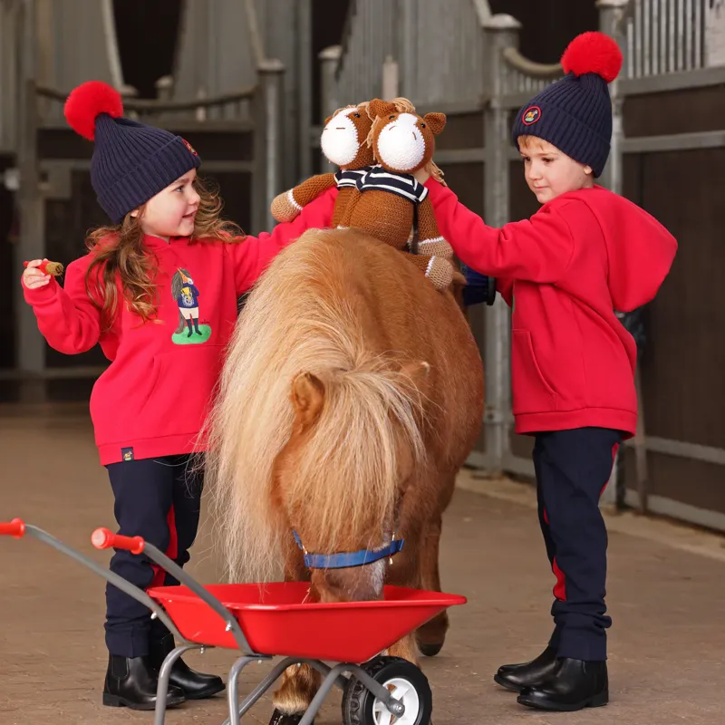 Winnie and Me Hoodie Red-4