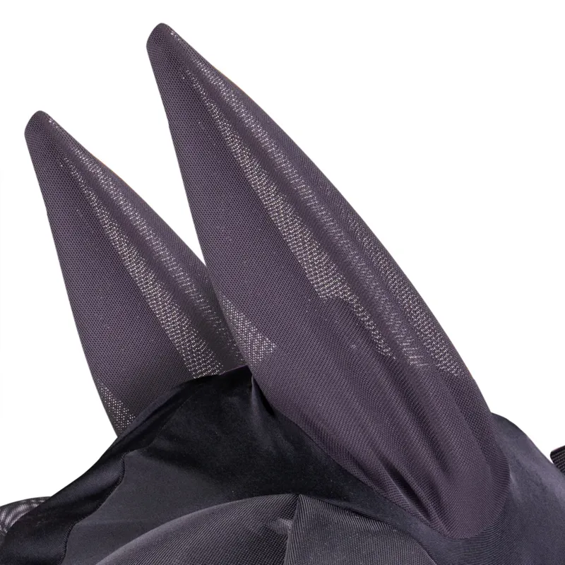 FlyGuard Pro Stretch Fly Mask With Nose Fringe Jet-2