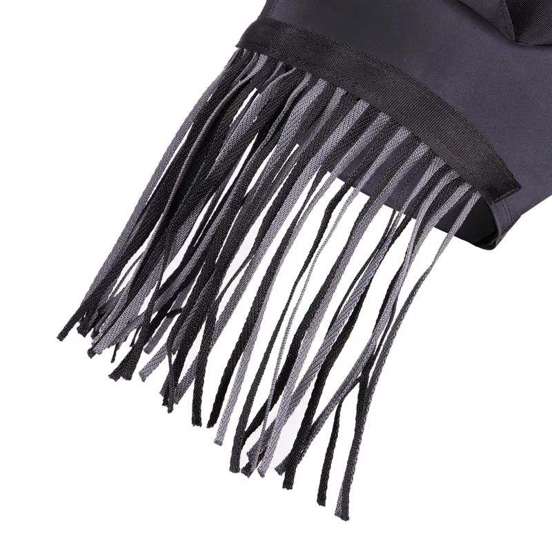 FlyGuard Pro Stretch Fly Mask With Nose Fringe Jet-1