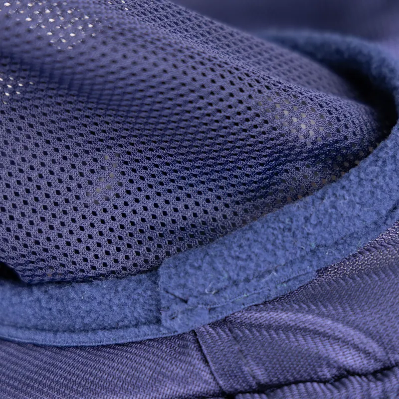 FlyGuard Pro Fine Mesh Fly Mask With Ears and Square Nose Navy-4