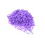 EZI-GROOM Silicone Plaiting Bands Purple one size