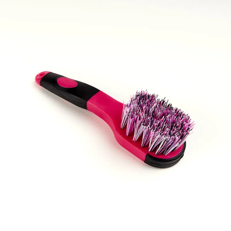 EZI-GROOM Grip Bucket Brush in Bright Pink 