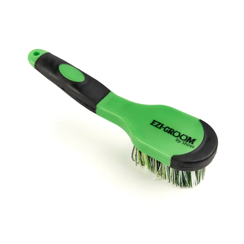 EZI-GROOM Grip Bucket Brush in Lime Green -1