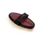 EZI-GROOM Grip Body Brush With Goat Hair BURGUNDY Large