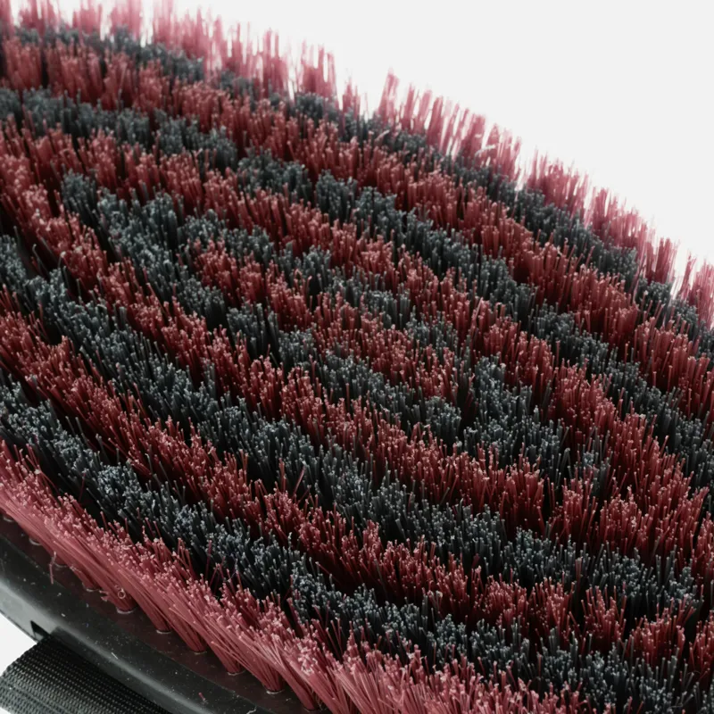 EZI-GROOM Small Grip Body Brush in Burgundy -1