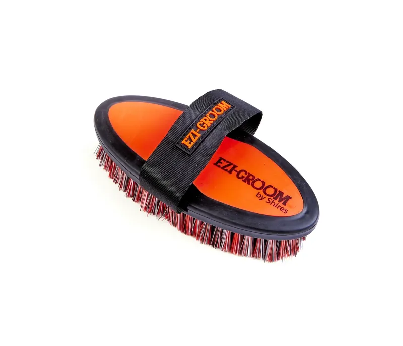 EZI-GROOM Small Grip Body Brush in Orange 
