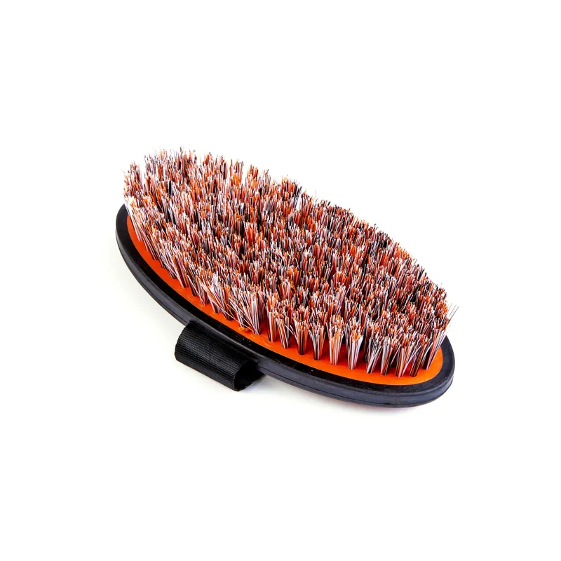 EZI-GROOM Small Grip Body Brush in Orange -1