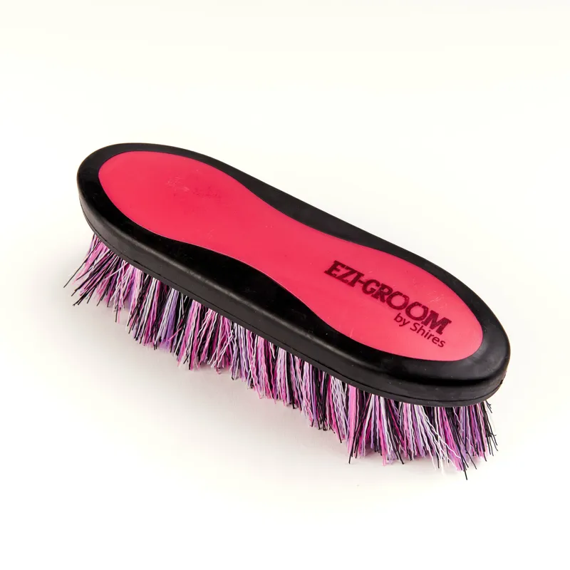 EZI-GROOM Grip Dandy Brush Large in Bright Pink -1