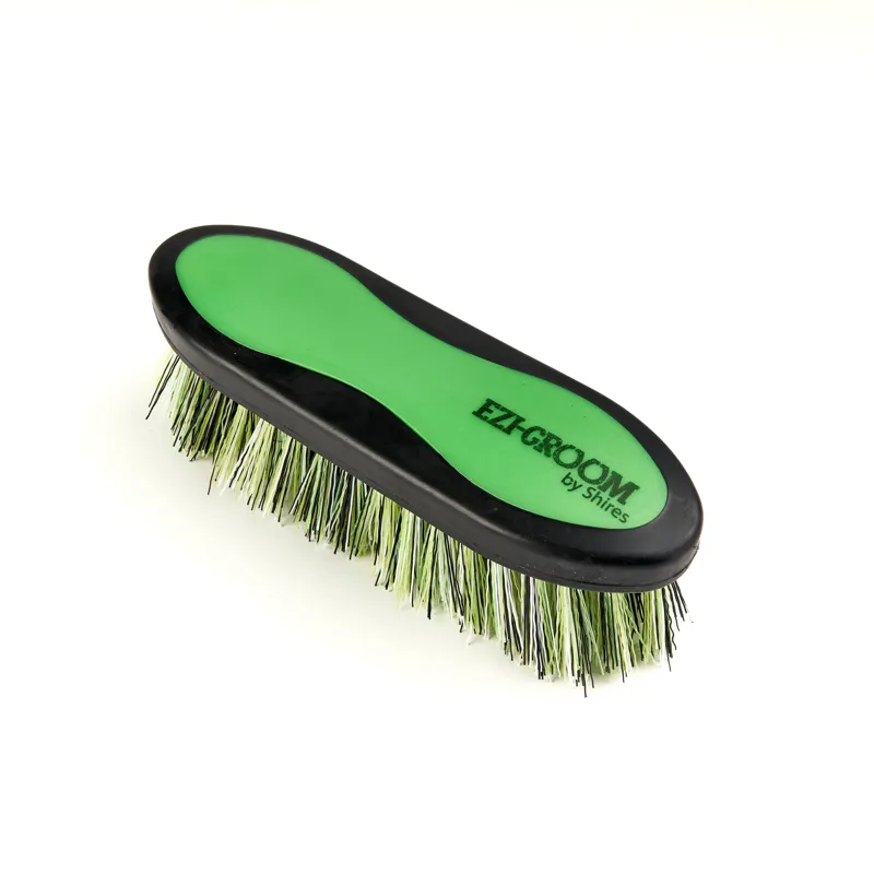EZI-GROOM Grip Dandy Brush Large in Lime Green -1