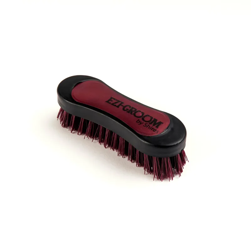 EZI-GROOM Grip Hoof Brush Small in Burgundy -2