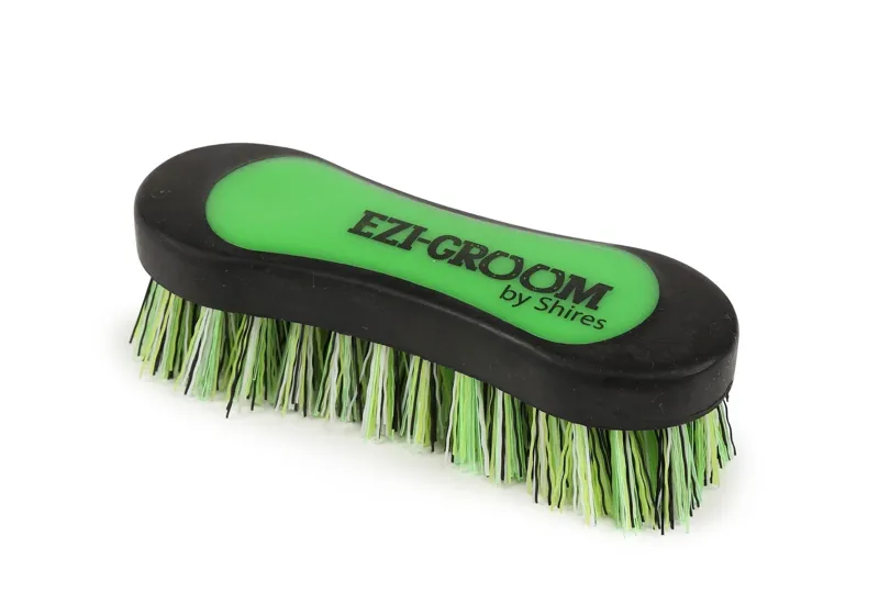 EZI-GROOM Grip Hoof Brush Small in Lime Green-1