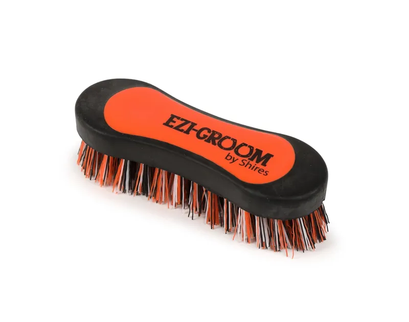 EZI-GROOM Grip Hoof Brush Small in Orange 