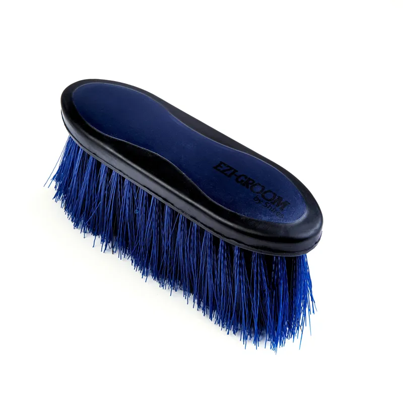EZI-GROOM Grip Long Bristle Dandy Brush Large In Navy-1