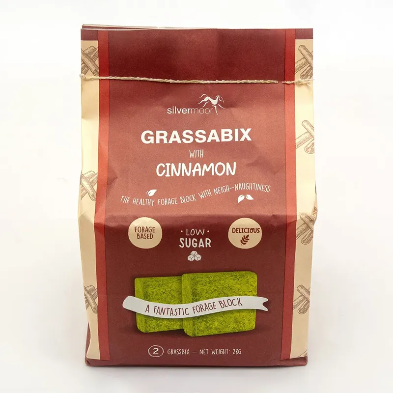 Silvermoor Grassabix Dual Pack - Cinnamon 2kg