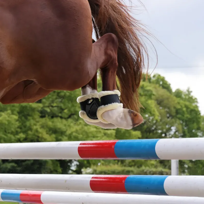 Arma OXI-ZONE Supafleece Fetlock Boots in Black-1