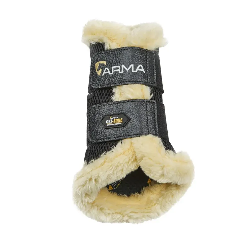 Arma OXI-ZONE Supafleece Brushing Boots in Black-1