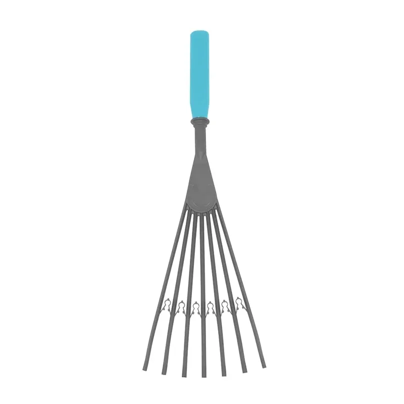 Big Tidee Plastic Rake - Sky Blue