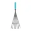 Big Tidee Plastic Rake - Sky Blue