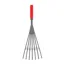 Big Tidee Plastic Rake - Red