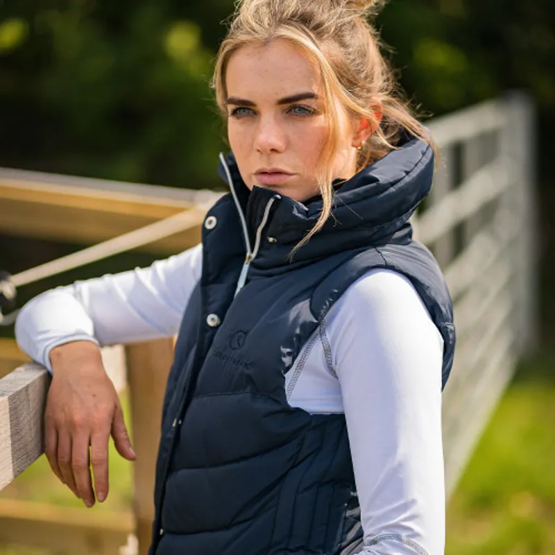 Coldstream Kimmerston Quilted Gilet in Navy