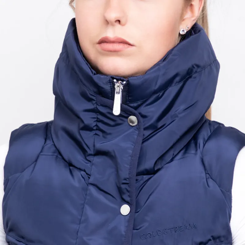 Coldstream Kimmerston Quilted Gilet in Navy-3
