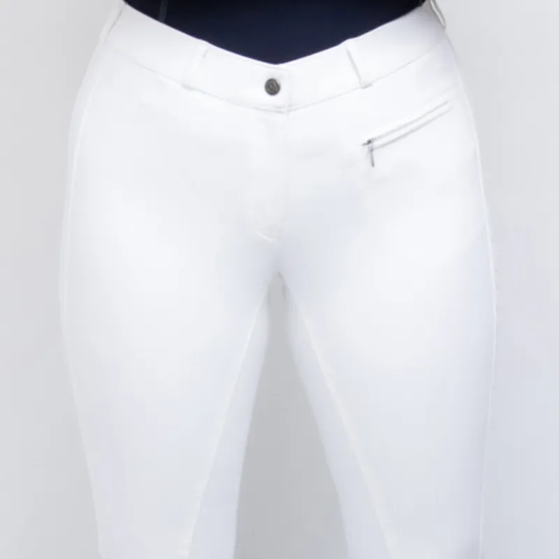 Coldstream Kilham Competition Breeches in White-3