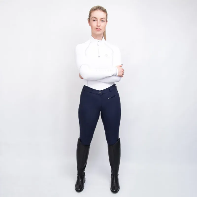 Coldstream Kilham Competition Breeches in Navy-2