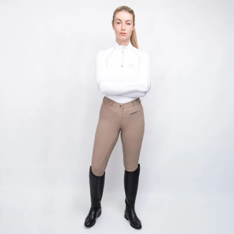 Coldstream Kilham Competition Breeches in Taupe-2