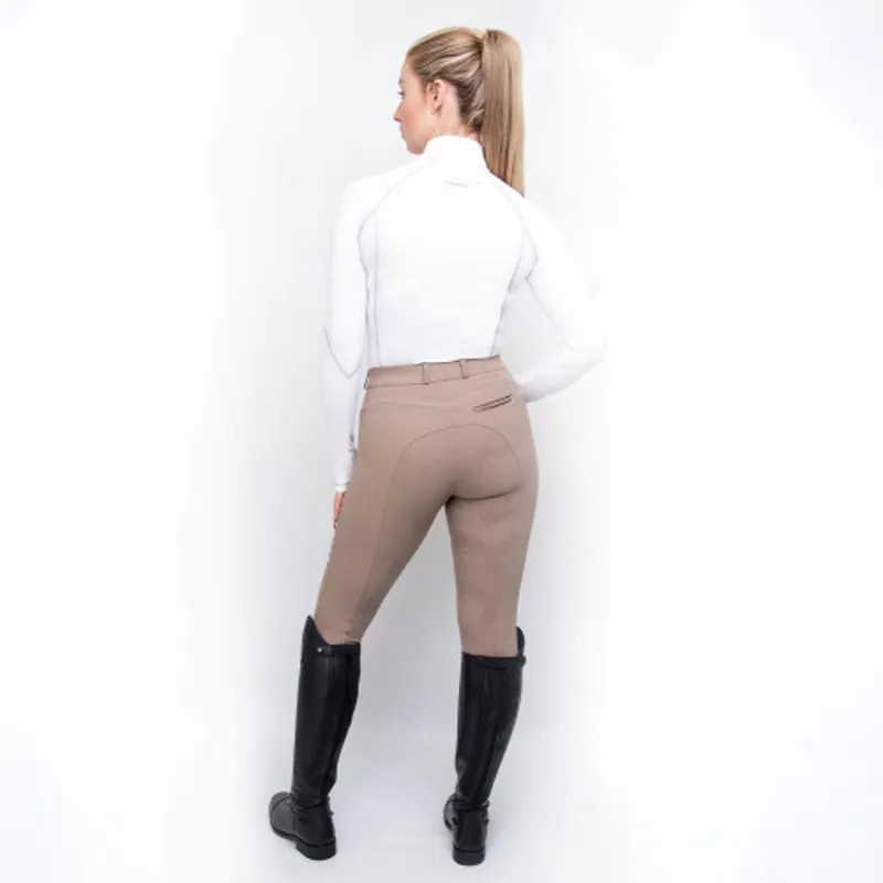 Coldstream Kilham Competition Breeches in Taupe-3
