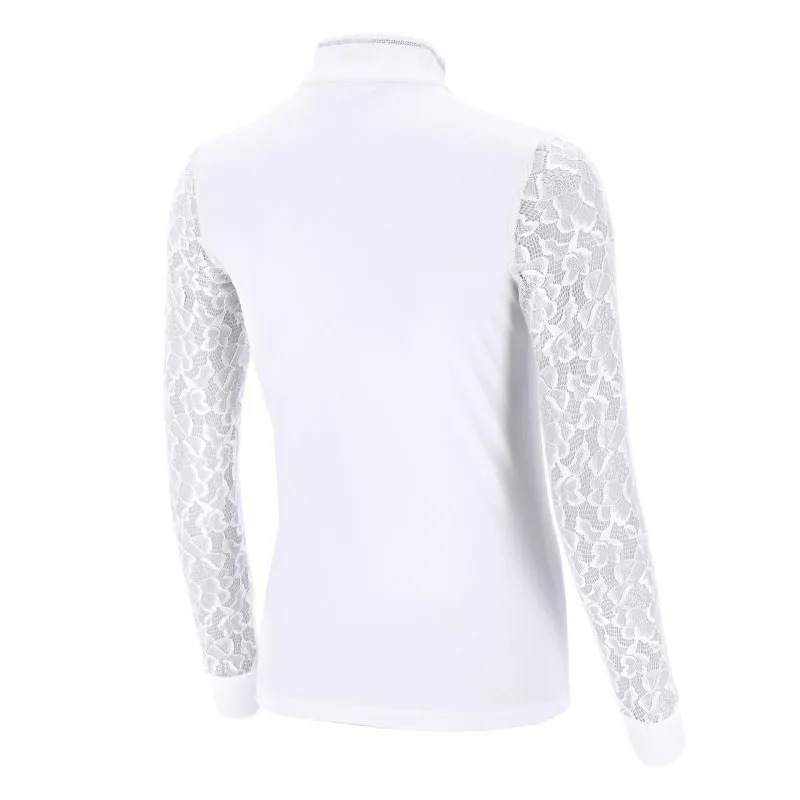 Schockemohle SP Alicia Style Shirt Optical White-3